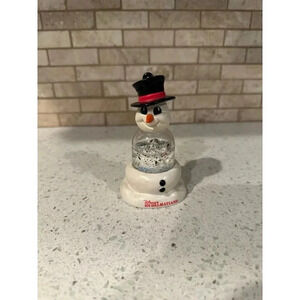 1996 Disney McDonald's 101 Dalmatians Toy Snowman Snow Globe sf